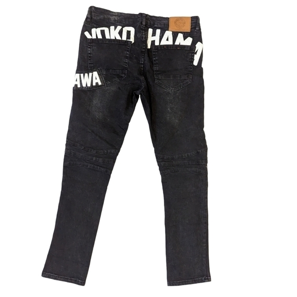 IRO-OCHI Kanazawa savage black jeans size 32 - Picture 3 of 16